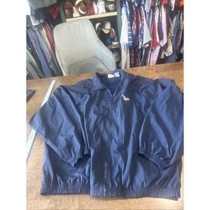 Vintage Reebok Lined Windbreaker Jacket Size XL Track Running Outdoor Sportswear